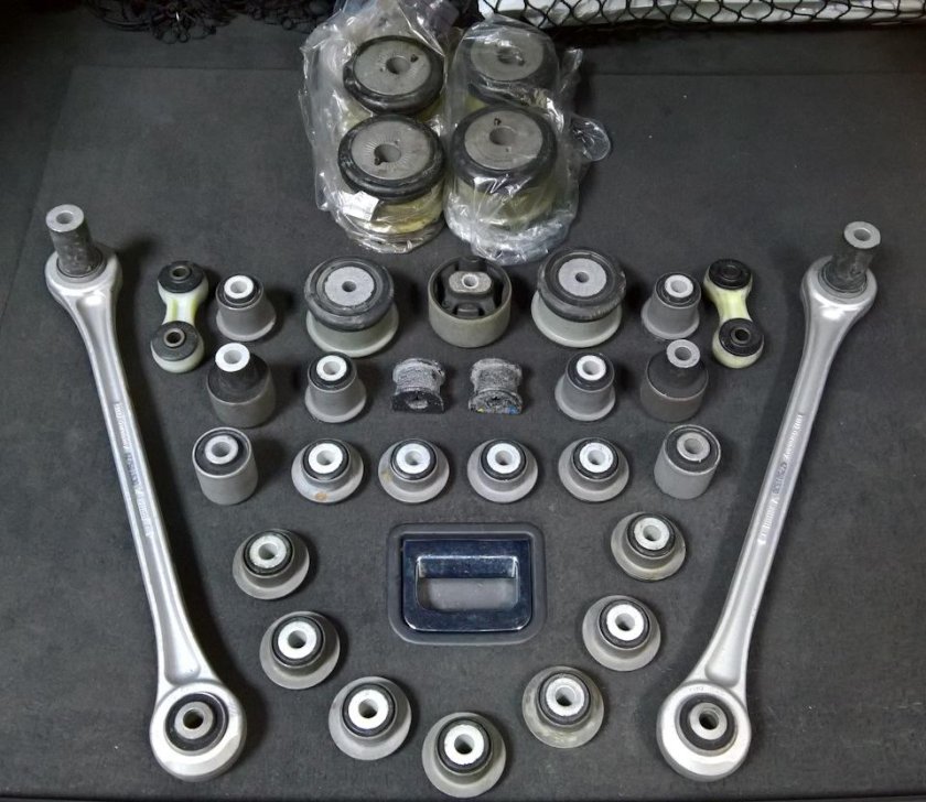 Комплект сайлентблоков Ауди а6 с5