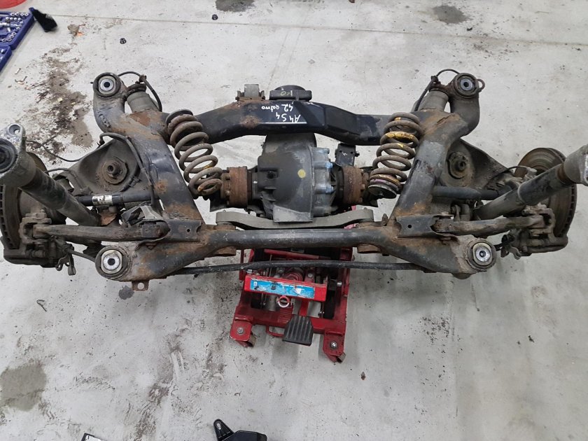 Audi 80 b3 quattro подвеска