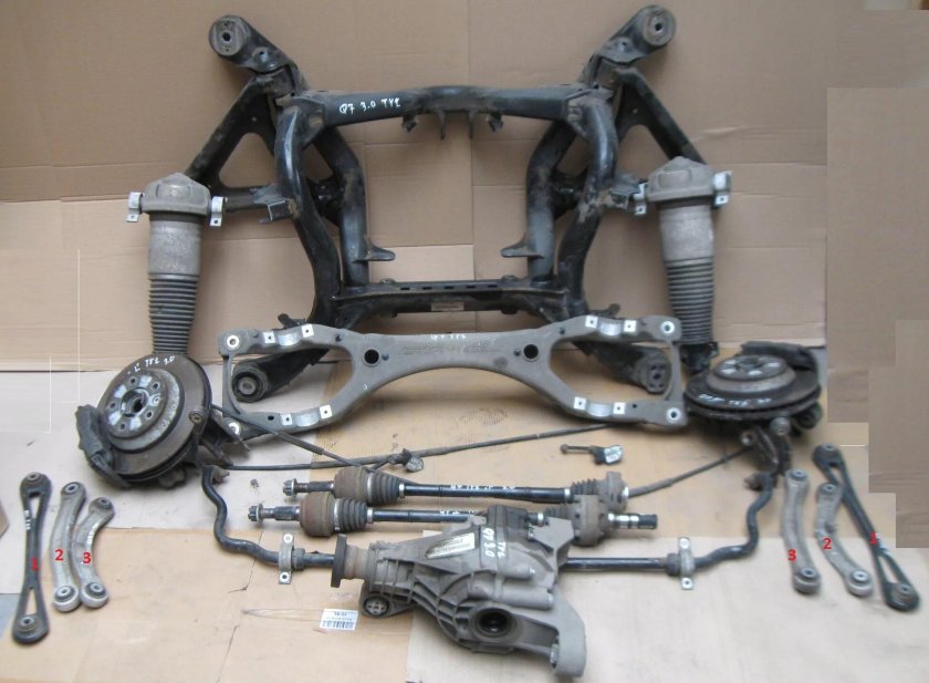 Подвеска Ауди q7 4l