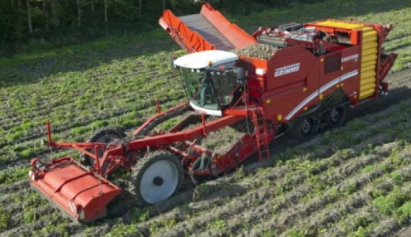 Самоходный картофелеуборочный комбайн Grimme