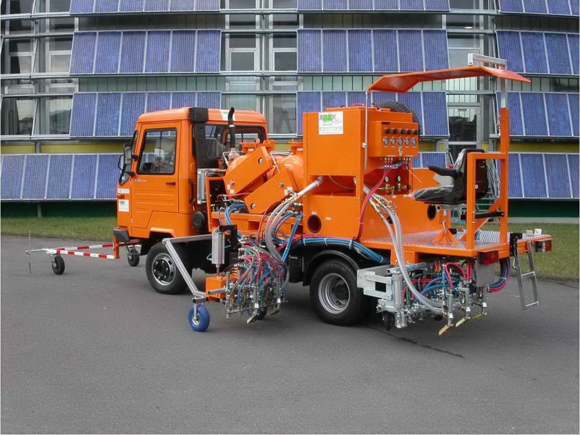 Виннер разметочная машина