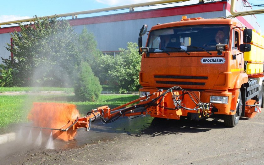 Щетка на КДМ КАМАЗ