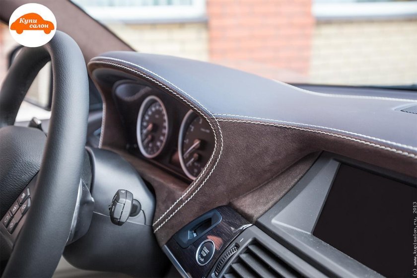 Торпедо алькантара BMW f10