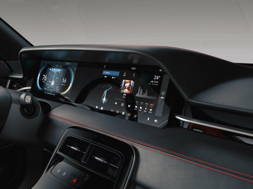 Tesla model 3 приборная панель