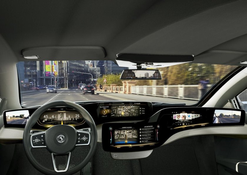 Панель машины