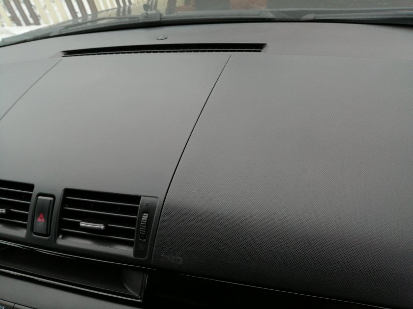 Матовый пластик авто