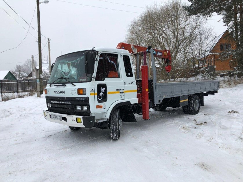 Nissan Diesel Condor манипулятор