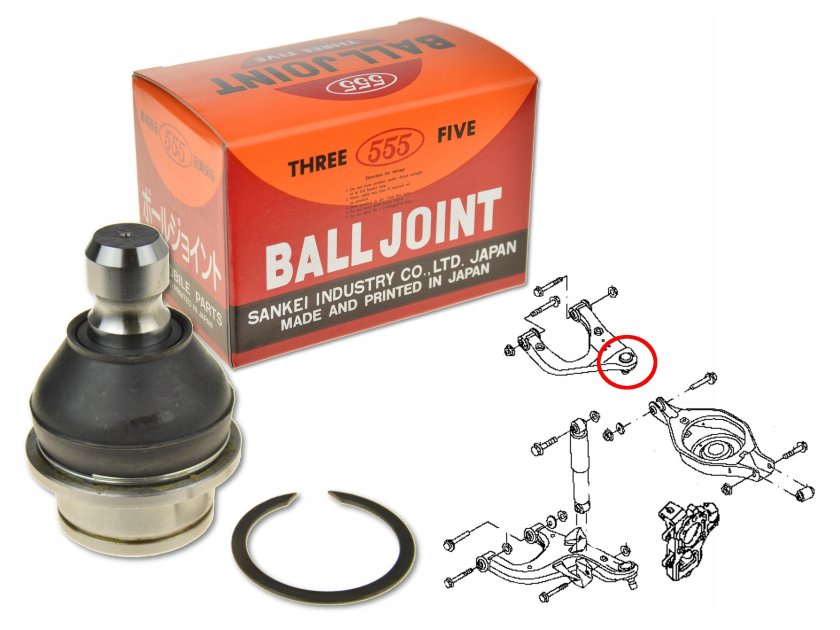 Шаровая опора TRW на Ниссан Патфайндер r51