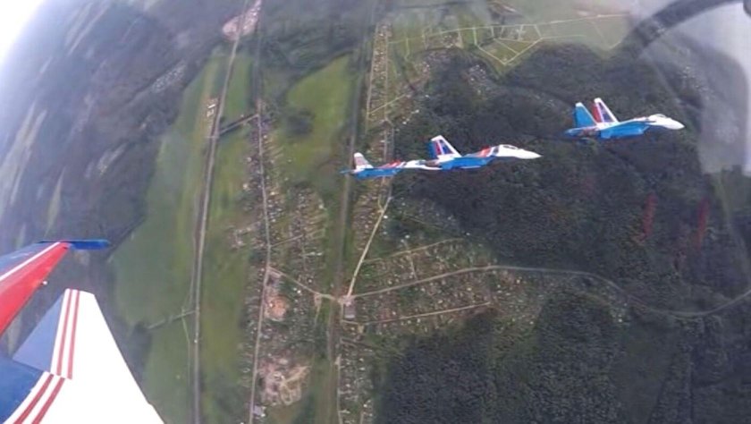 Су-30см русские Витязи Лысцева