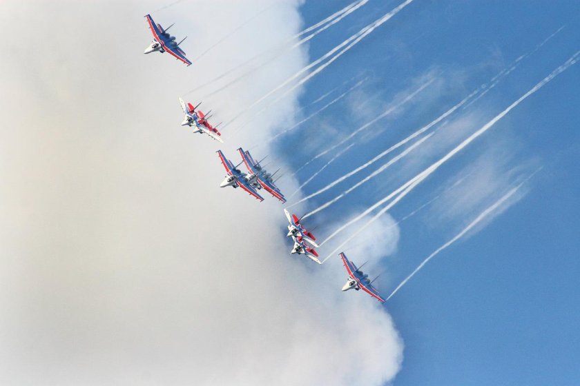 Авиагруппа русские Витязи