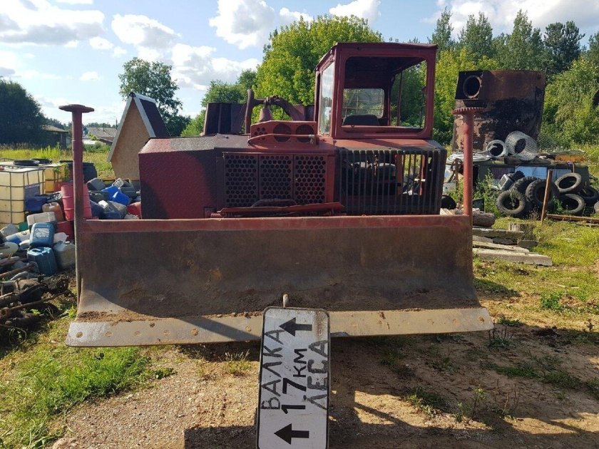 Трелевочный трактор