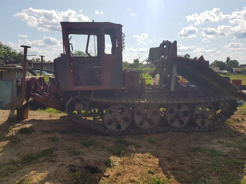 Трелёвочник ТДТ-55