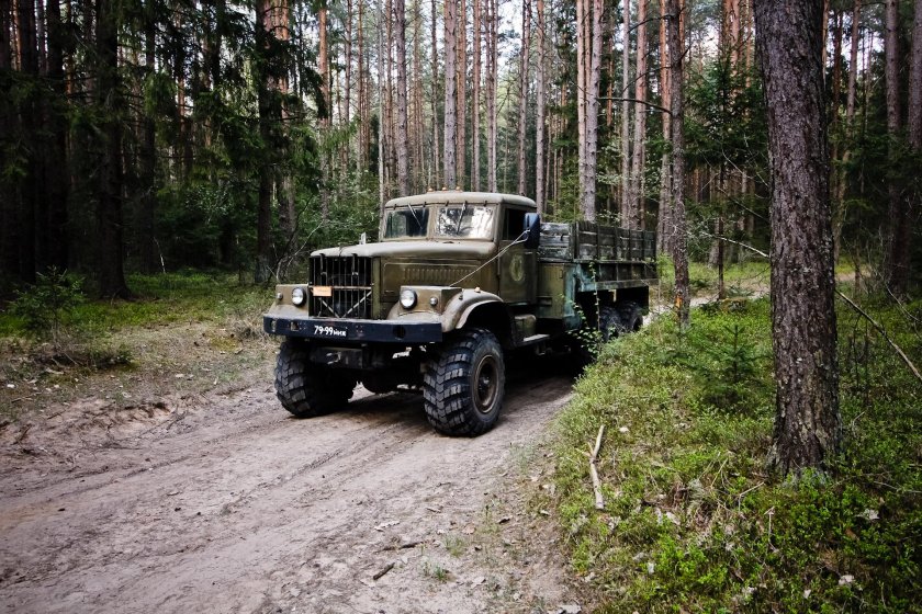 КРАЗ лаптежник военный