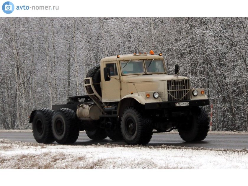 КРАЗ 255 лаптежник лесовоз