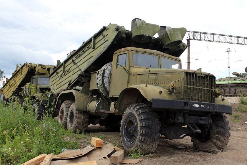 КРАЗ 255 ракетовоз