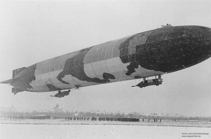 Дирижабль Цеппелин бомбардировщик