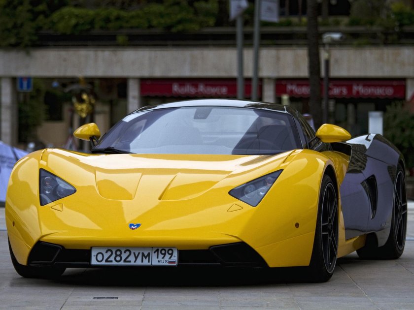 Машина Marussia b1