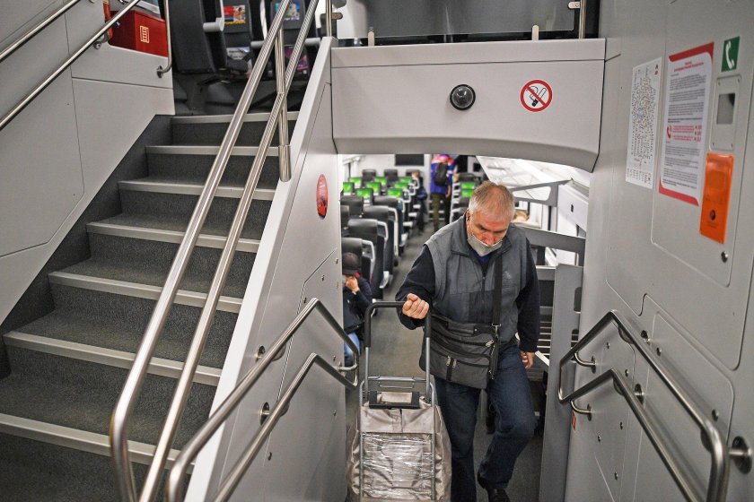 МЦК двухэтажные поезда