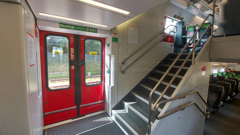 Двухэтажный Штадлер на МЦК