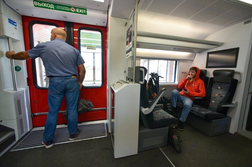 МЦК двухэтажные поезда