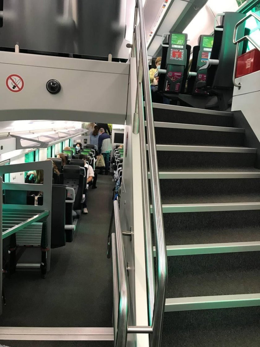 Двухэтажный Штадлер на МЦК