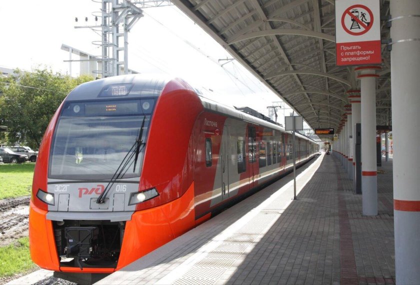 Ласточка электропоезд МЦД