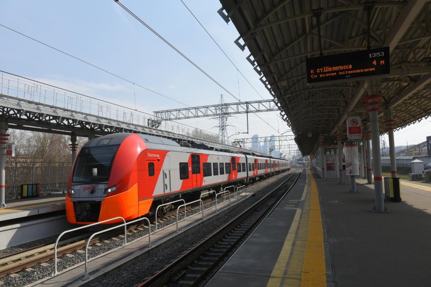 Поезд Ласточка МЦД