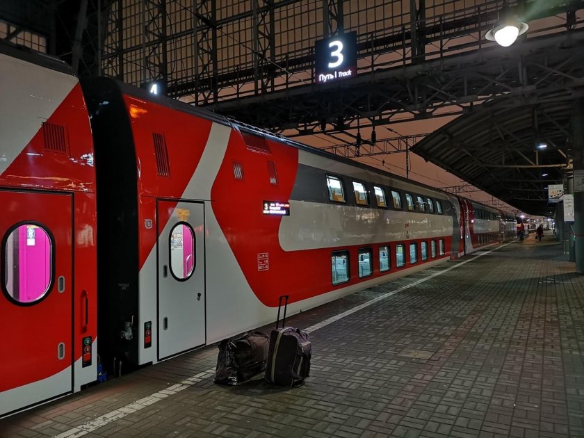 2х этажный вагон РЖД