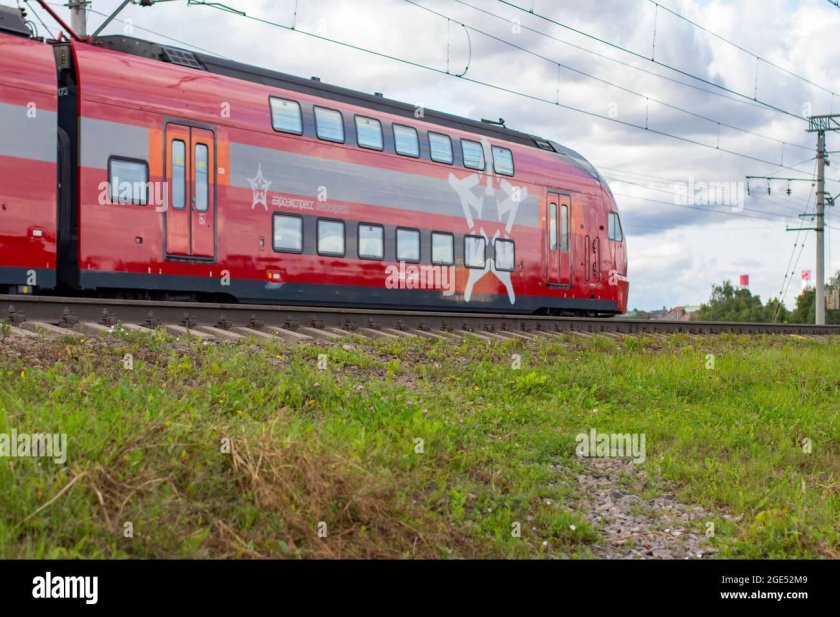 МЦК двухэтажные поезда