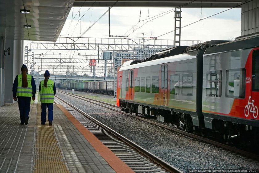 Поезд МЦК Сименс