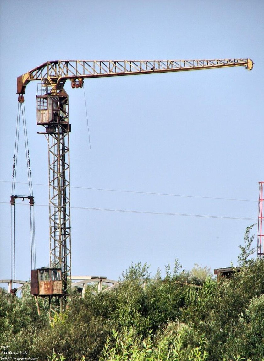 Башенный кран УБК-100