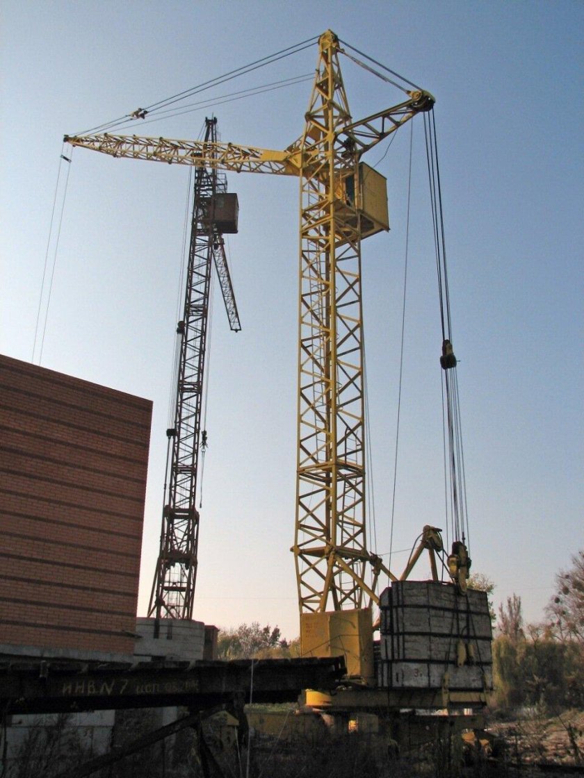 Башенный кран КБ-100.3.