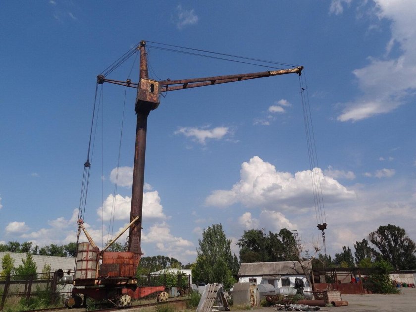 Башенный кран КБ-100.1А