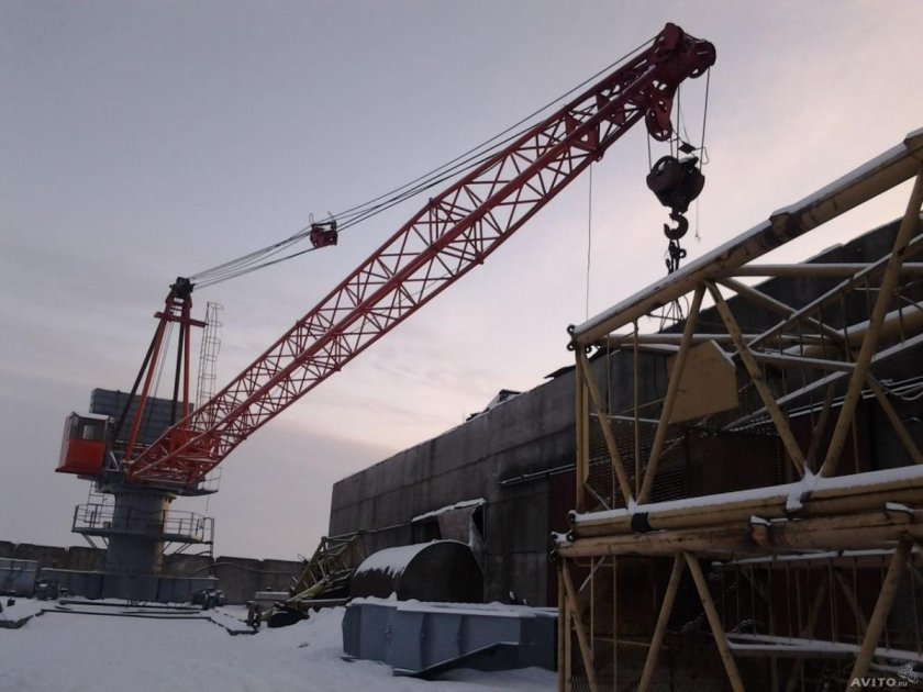 Башенный кран КБ-404,4