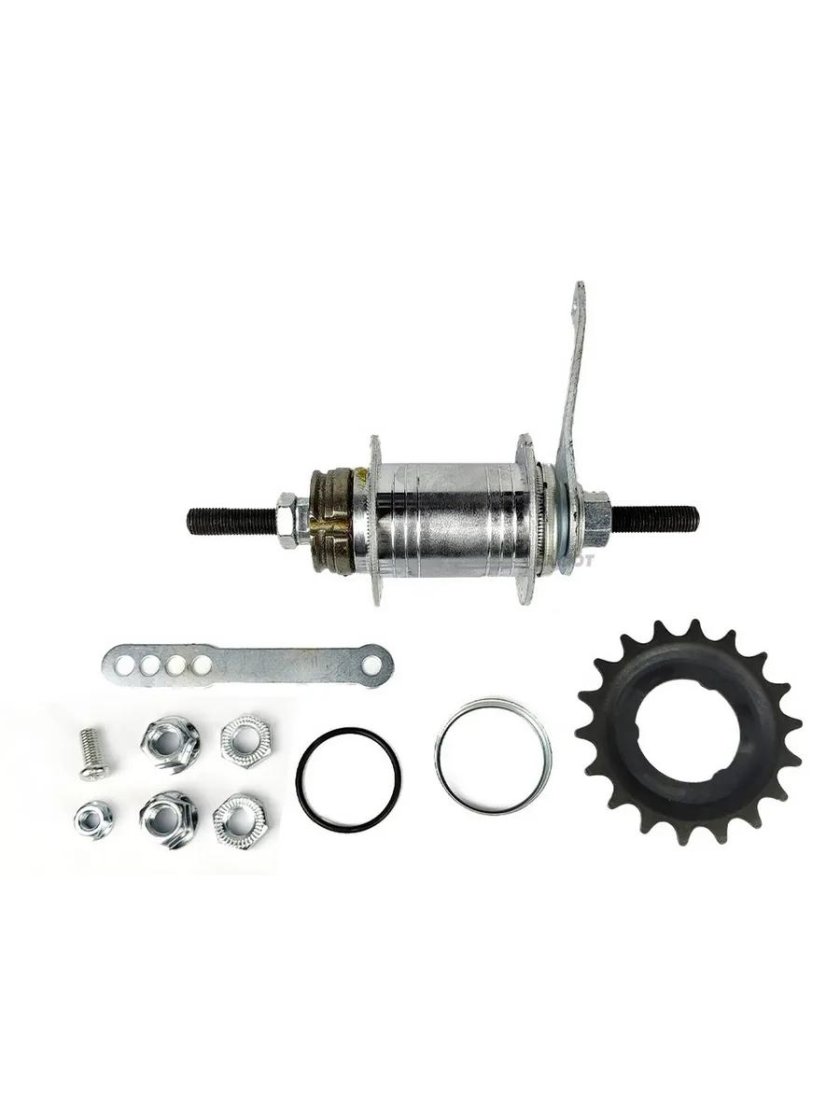 Задняя втулка велосипеда с ножным тормозом