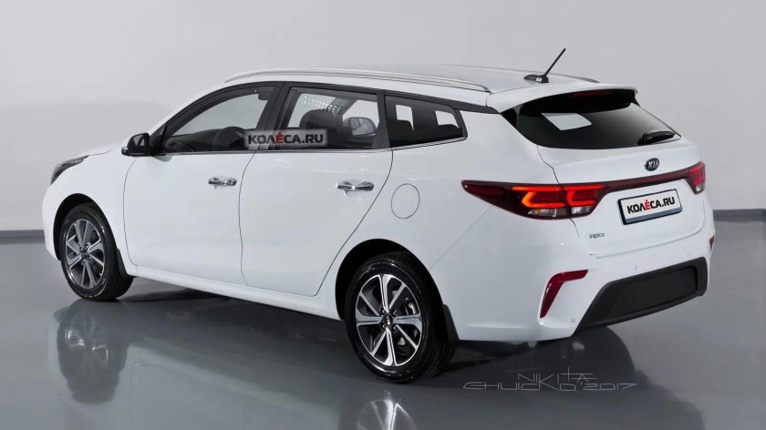 Kia Rio 2017 белый