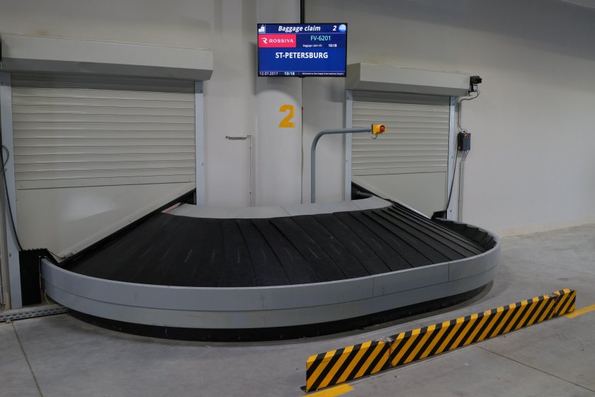 Выдача багажа аэропорт Владикавказа