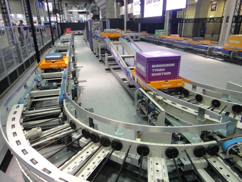 Ленточный Транспортер в аэропорту Шереметьево