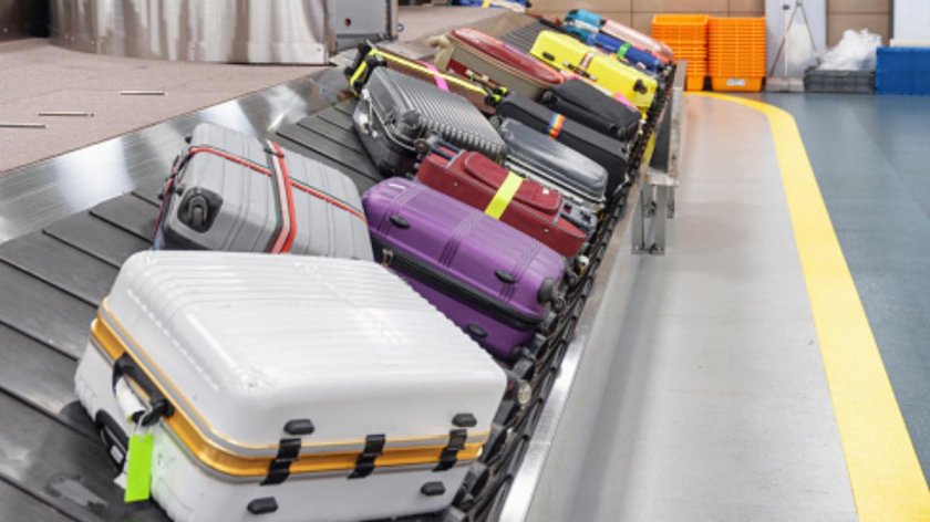 Лента в аэропорту для багажа