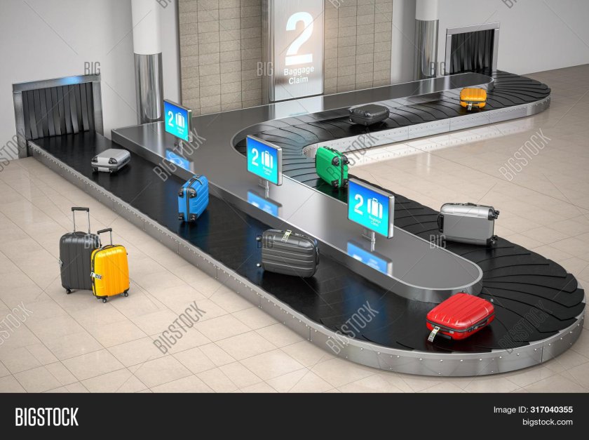 Baggage Carousel в аэропорту