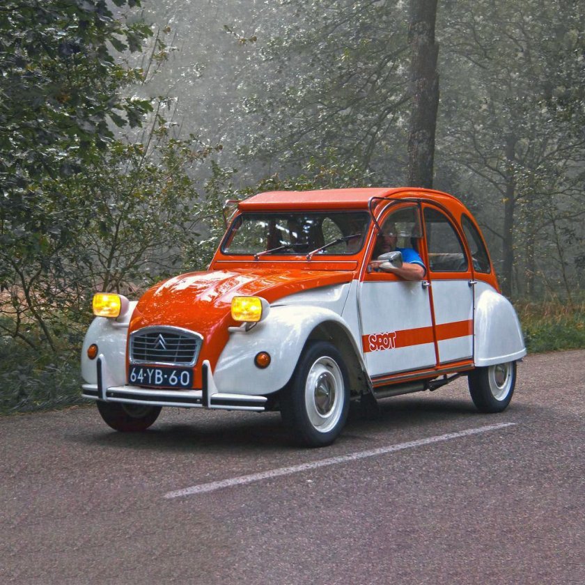Ситроен 2cv модель