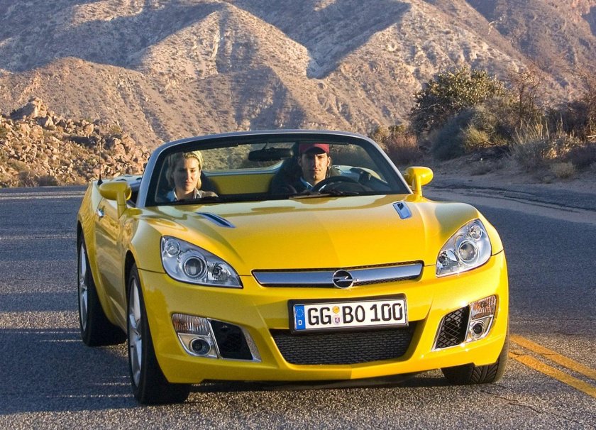 Opel gt кабриолет