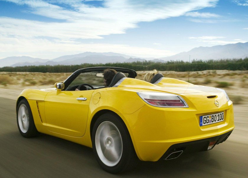 Opel gt кабриолет
