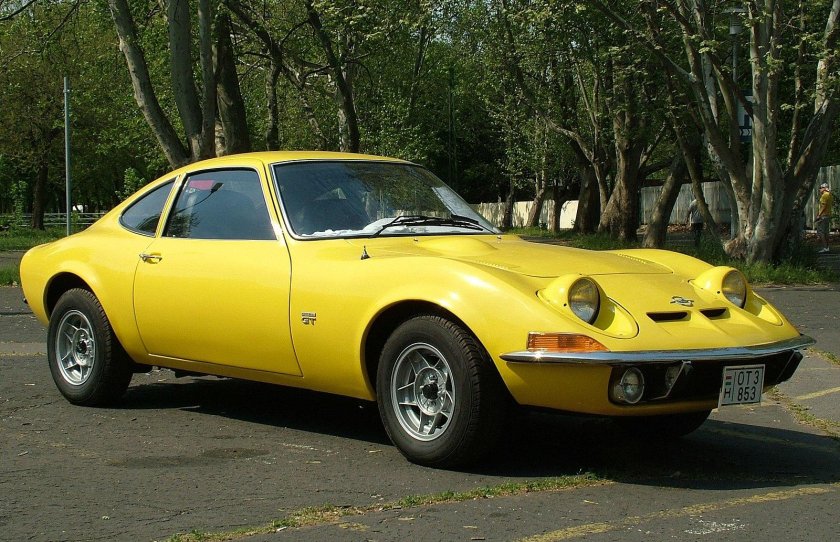 Опель gt 1971