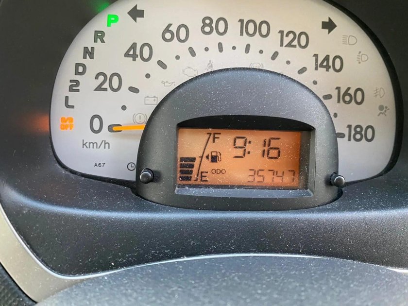 Toyota passo приборная панель