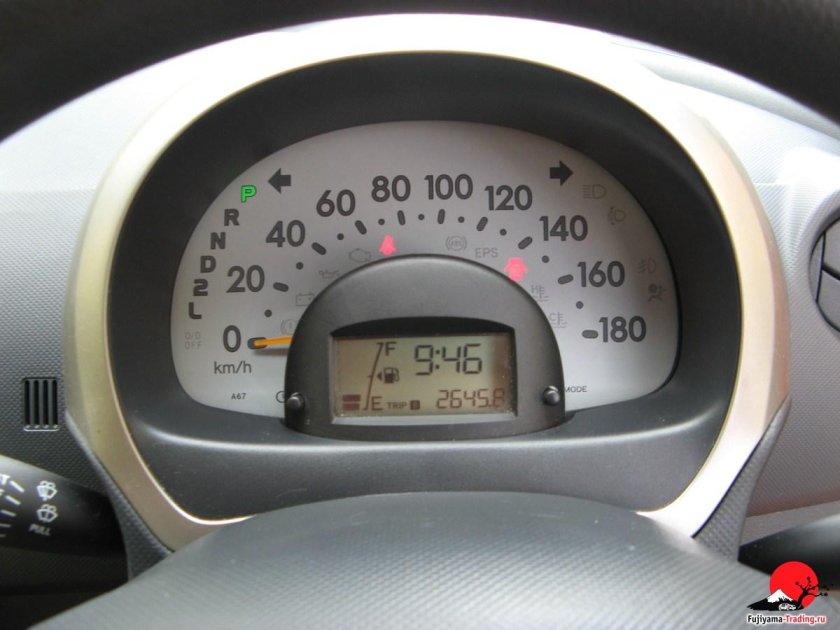 Toyota passo приборная панель