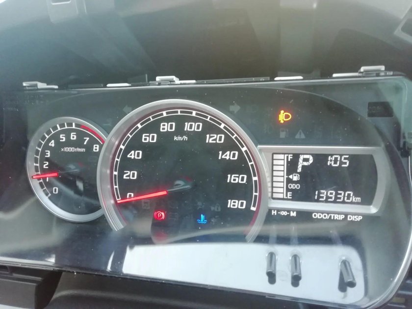 Toyota passo 2016 приборная панель