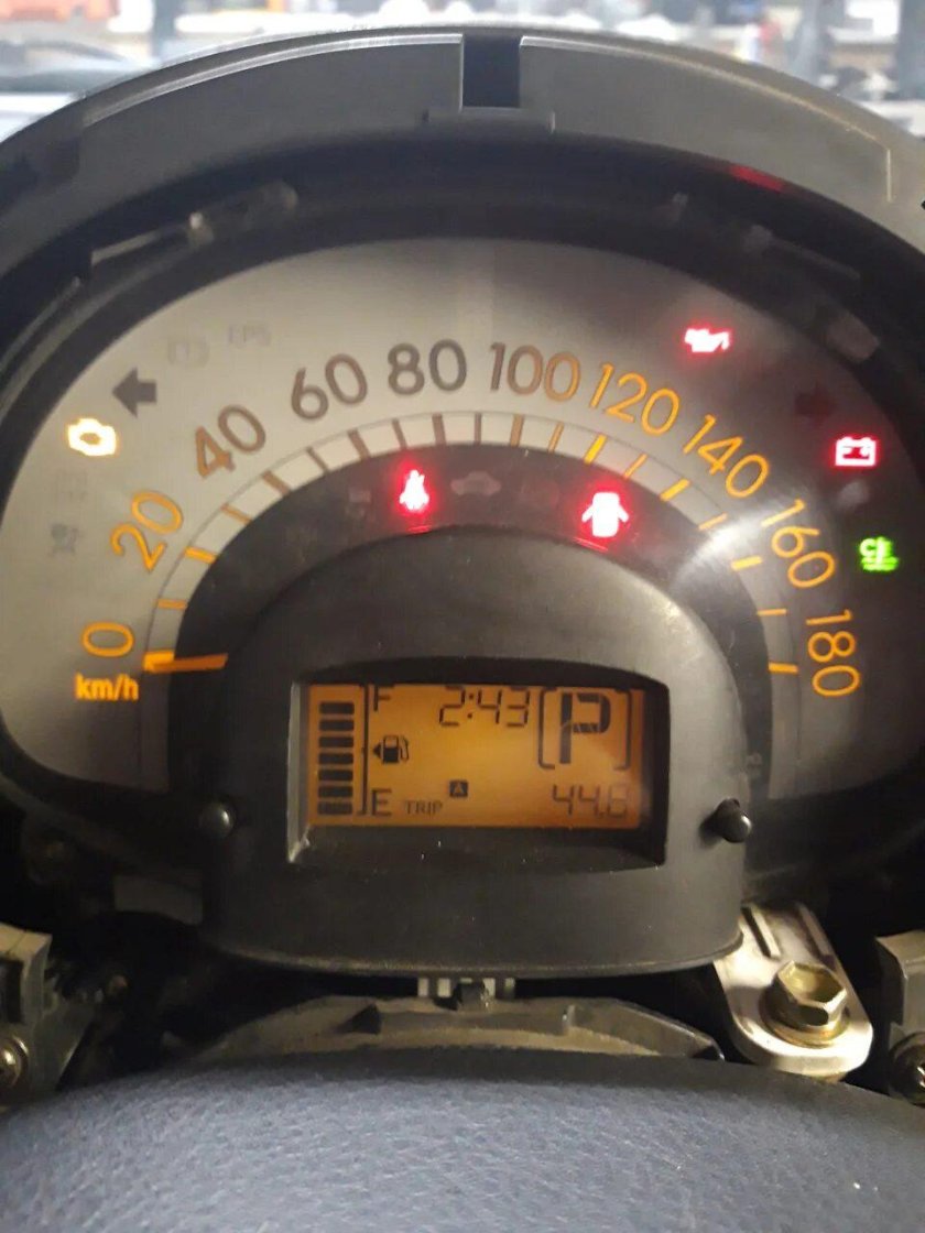 Тойота Пассо панель приборов