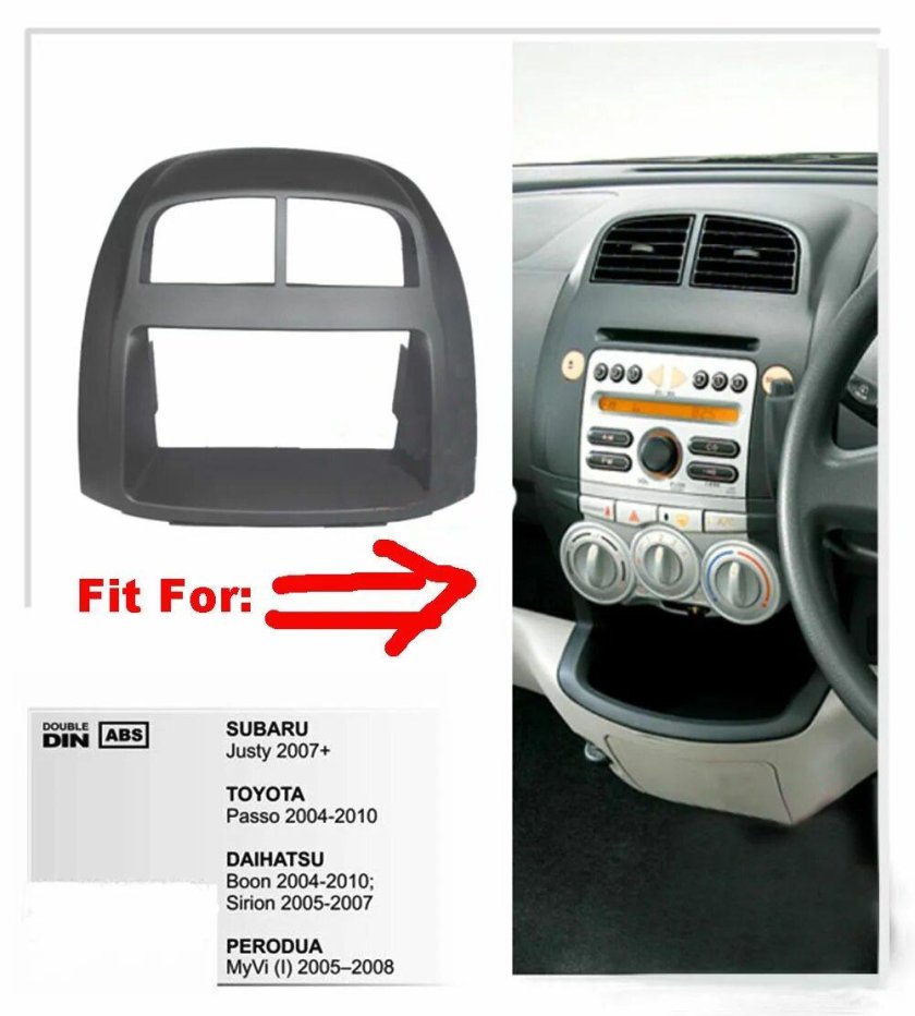 Переходная рамка на тойоту Пассо