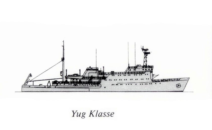 Гидрографическое судно проекта 862 схемы